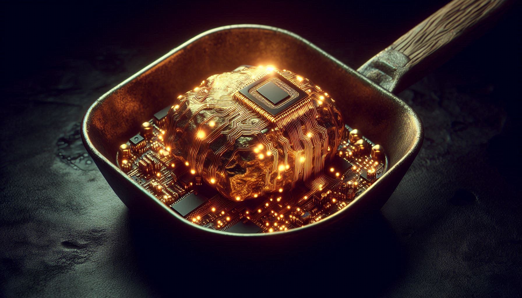 ai gold rush baron claim fool's gold